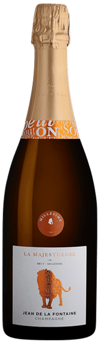 Jean de la Fontaine Champagne La Majestueuse Brut Millésimé 2018